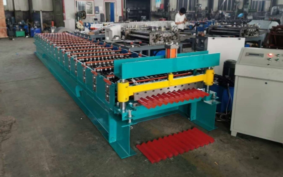 Zimbabwe roofing sheet roll forming machine