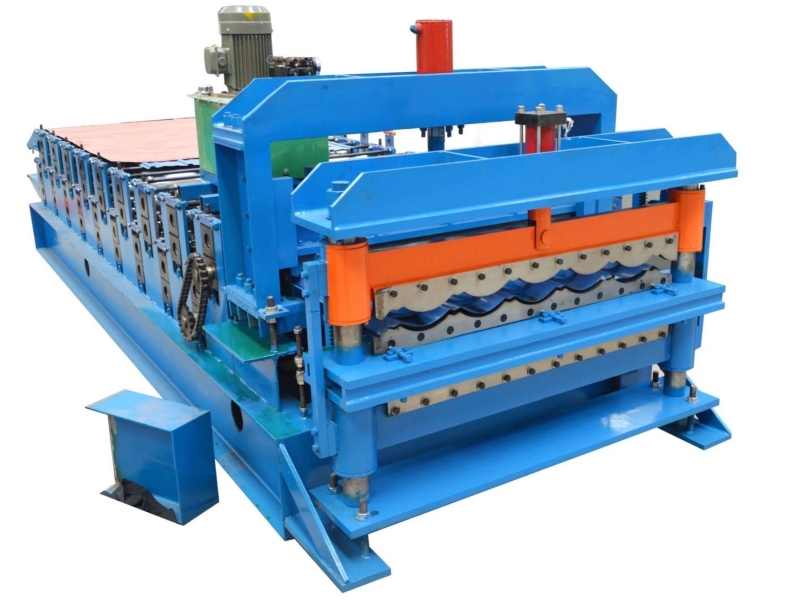 What is a roof panel machine?