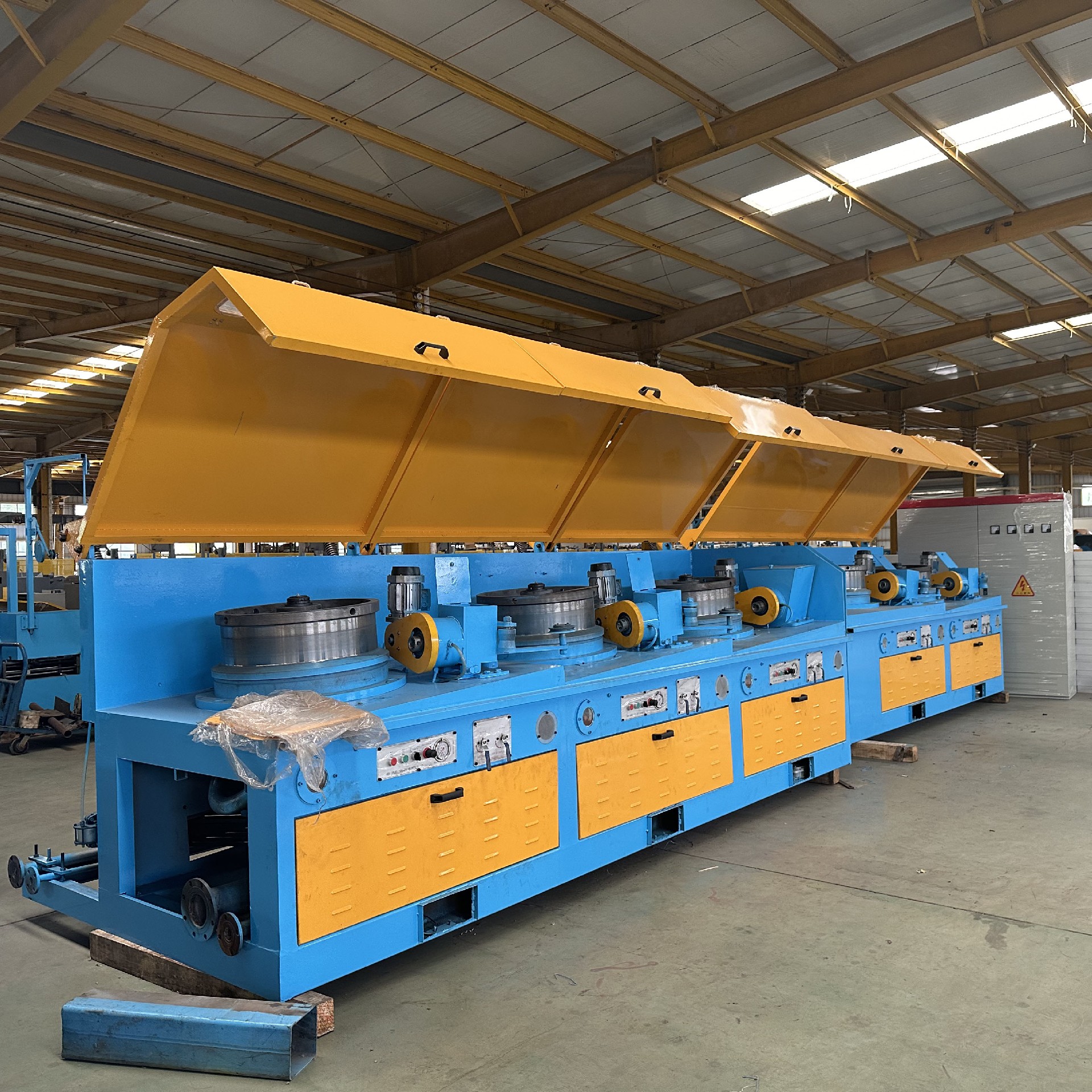 Straight line Continuous Wire Drawing Machine/continuous block wire drawing machine