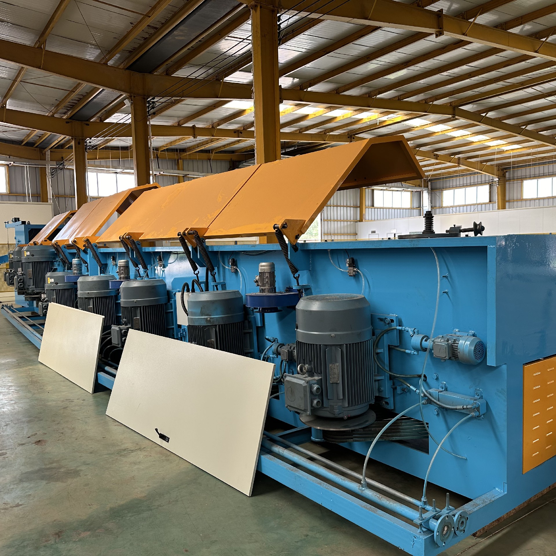 Straight line Continuous Wire Drawing Machine/continuous block wire drawing machine