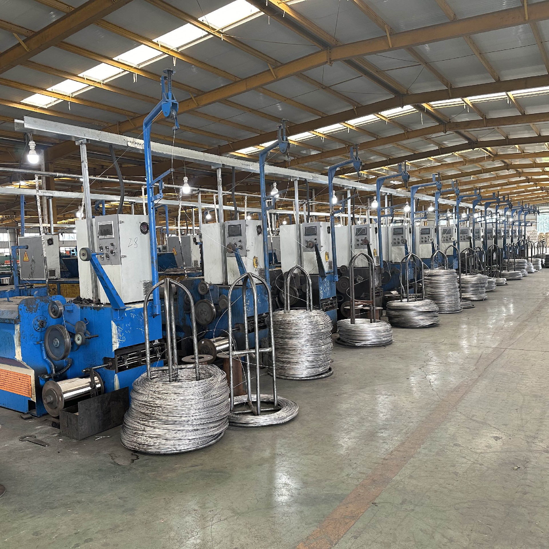 Straight Line Wire Drawing Machine for Steel